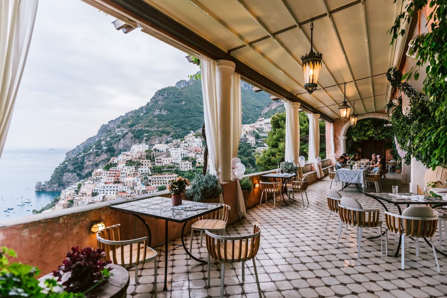 Terrace views from Villa San Giacomo.