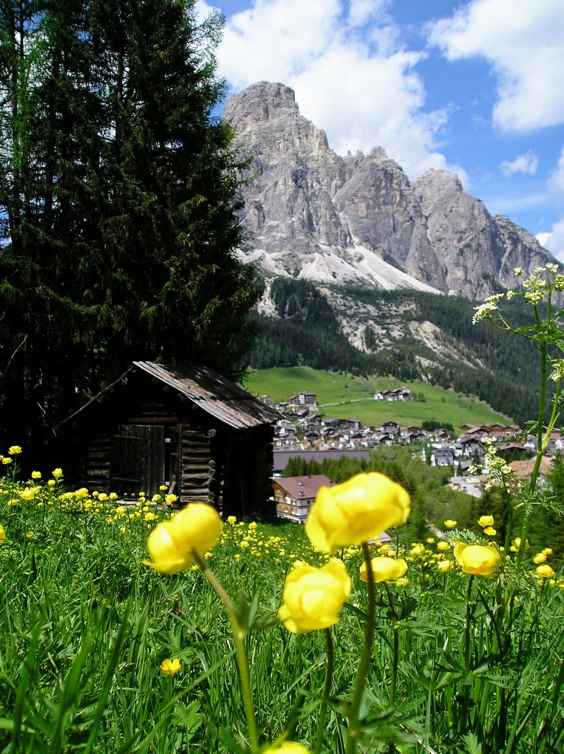 Corvara, Alta Badia—a village straight from a storybook.
